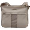Laura Biagiotti Borsa Donna Pelle Sintetica fodera poliestere, tracolla regolabile, apertura con zip, tasca anteriore con zip, 1 taschino interno con zip, 2 taschini interni (NATURALE)