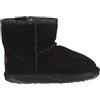 Emu Australia Wallaby Mini Black - Stivali da Neve Unisex Bambini, Nero (Black), 32 EU