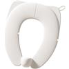 Bsbkoj Foldable Potty Seat for, Portable Travel Toilet Seat, Non-Slip Design with Secure Fit for, Kids and Children, 7.01x5.91x2.17 Inches, White