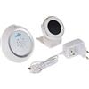 Nuvita 3015 Starry - Baby Monitor Audio - Compatibile con Nuvita 3015 Mat - Proiettore Luce Notturna - Temperatura Ambiente - Funzione Talk Back Bidirezionale - Design Italiano