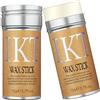 Shiyalan Bastone di cera per capelli, Bastone di cera per capelli, Slick Stick per capelli Non grasso Styling Pomade Stick per capelli, forte tenuta rende i capelli belli e ordinati (2 pack)