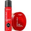 L'Oreal Paris L'Oréal Paris Infaillible Cipria Power Glow 24H in Polvere Tonalità Universal Fissante Idratante a Lunga Durata + Spray Fissante per Trucco 3-Second Setting Mist 36H No Transfer Waterproof 75ml