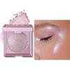 WAHRE Ombretto illuminante rosa sirena, palette di cipria luccicante per il contorno del viso, illuminante naturale, a lunga durata, leggero, per viso e corpo