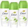 Dove Deodorante Roll-On Donna Advanced Care Go Fresh, Anti-traspirante 72H al Cetriolo, Senza Alcool, con Pro-Ceramide, 50ml (3)