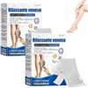 HJJH GFOUK Rilassante Venoso Cerotto Terapeutico con Microaghi, Cerotti per Vene Varicose Gambe, Circolazione gambe, Microcircolo e Trattamento delle Vene Varicose, per Uomini e Donne (2 Pezzi)