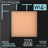 Maybelline New York Fit Me Matte Plus Poreless Powder, 220 Natural Beige, 0.30 Ounce by Maybelline New York