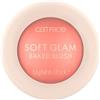 Catrice Cosmetics Catrice Soft Glam Baked Blush, fard n. 030, arancio, risultato espresso, radiante, vegano, senza olio, senza profumo, senza alcool, 1 pezzo (5,6 g)