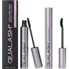 QUALASH® 2x MASCARA - Set Mascara Duo Volume e Curvatura, Mascara Nero, Ciglia Effetto Spettacolare - RITUAL COLLECTION 2x10 ml