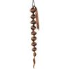 xiuling4568 Extension for coda di cavallo a bolle da 30 pollici for donna, capelli sintetici lunghi intrecciati con cordino in pelle, code di cavallo afro lisce e soffici per l'uso quotidiano(1B/27HL)