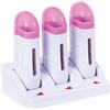 MELCAP SCALDARULLO TRIO PROFESSIONALE VANO RULLO CERA DAL 500 ML.EPILAZIONE X ESTETISTA