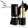 XIRUJNFD Black Gel Eyeliners Pencil, Gel Eyeliner Waterproof Eyeliner Stick, Quick Drying Formula Eye Liner (04#Black)