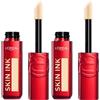 L'Oreal Paris L'Oréal Paris Fondotinta Correttore 2in1 Skin Ink Semipermanente 48h Light Warm 100 Finish Matte No Transfer Texture Leggera - 2 Flaconi da 15ml
