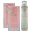 FEI FAN SET DONNA: 2x Eau De Toilette CHIC Romantic. Profumo Femminile, Elegante, Naturale e Sexy 100ml + Deodorante ANIMA NOBILE, Raffinata Fragranza Per La Donna D'Oggi 150ml