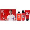 Cristiano Ronaldo Cr7 - Set regalo da 3 pezzi, Eau De Toilette, 100 ml, gel doccia, 150 ml, spray per il corpo, 150 ml