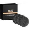 LinBomZony Gray Hair Reversed Bar -Natured Black Soap for Gray Hair Coverage, Darkening Shampoo Soap for Men Women, idratante con ingredienti vegani, pH Balanced Hair Care 2 Pack (3 pezzi)