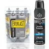 Amami BEAUTY Everlast Set Palestra 10 Mini Size Shampoo Corpo e Capelli 20ml, Breeze Men Deodorante Spray Invisible Protection 48h - Amami BEAUTY