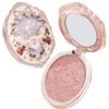 HUAZXIAOD Flower Knows Serie Strawberry Rococo Blush in Rilievo Naturale Impermeabile Anti-sudore Illumina il Tono della Pelle Contouring Fard per Guance (C01)