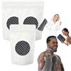 bergxperten Aquemis asciugamano esfoliante 1/3/5 Pezzi scrubber corpo lungo 100 cm doppia faccia quick dry con fibra di bambù e ioni d'argento panno doccia unisex per bagno e doccia