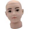 Sharplace Supporto per Parrucca, Testa Di Manichino per Bambini in Vinilico Pvc, Piccolo Espositore per Cappelli, Altezza 20,5 Cm, Circonferenza 43 Cm, Per Esporre Sciarpe, Occhiali E Maschere