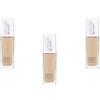 Maybelline New York Fondotinta liquido Superstay 24H - 34 Soft Bronze, Set di 3 (3 x 30 ml)