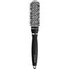 TB TOOLS FOR BEAUTY T4B LUSSONI - Spazzola antistatica professionale con setole scanalate, 25 mm, colore: Nero