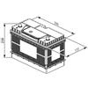 BOSCH L4 034 Batteria di avviamento 12 V 105 Ah 800 A/EN per autocarri