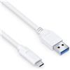 PureLink Cavo PureLink da USB-C a USB-A - 3.1 Gen 1, 3 A, 5G - serie i - bianco - 2,00 m