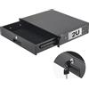 StarTech Cassetto rack - Cassetto scorrevole 2U - Adatto a rack/armadio da 482 mm - Chiudibile con serratura - Portata 22,7 kg - Fori per la gestione dei cavi - Per server/AV/network