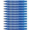 Pentel N50 marcatore permanente professionale punta conica Blu, 12 pezzi