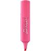 Faber-Castell evidenziatore TL 46 Pastel, fusto in colore di scrittura, con clip, rosa-viola