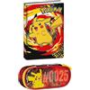 PRESTIGE & DELUXE Diario scuola compatibile con Pokemon 2026-2027 F.to Standard 20x15 cm + Astuccio ovale zip + portachiave
