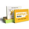 Stattys Notes XS - 10 blocchi di note elettrostatiche adesive (5 × 3,7 cm) | Super sticky Magic Note Pad per piccole idee | Riutilizzabile e senza colla su vetro, lavagna bianca, tavolo (verde)