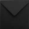 Netuno 25 buste lettere colorate quadrate nero 11 x 11 cm 120g Malmero Noir buste nere per compleanno matrimonio eleganti per inviti partecipazioni biglietti auguri black envelopes