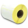 Generico Etichette termiche bianche su rotolo 100 x 100 mm, 500 pezzi, autoadesive permanenti, per codici a barre, etichette adesive bianche per scrivere (4, 100x100 mm)