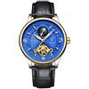 Haonb Orologi Da Polso,Orologio Da Uomo Impermeabile Automatico Meccanico Con Fasi Lunari Tourbillon Impermeabile, I