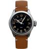 Generic STEELFLIER SF741 Orologio da immersione da uomo al quarzo 39 MM Cassa VH31 Movimento Cinturino in pelle zaffiro 316 acciaio inossidabile Wriswatch, cinturino in pelle