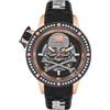 Philipp Plein Plein Rich - Orologio automatico in silicone da uomo, oro rosa/bianco/bianco - Pwuaa0223, cinturino, Oro rosa/bianco/bianco - Pwuaa0223, Taglia unica, Cinturino