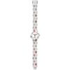 HIP HOP Orologio HWU0563 DONNA EXPO MILANO 2015 quadrante CON LOGO BIANCO movimento SOLO TEMPO - 3 LANCETTE QUARZO e CINTURINO SILICONE BIANCO