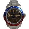 Walter Mitt Sea Diver Vintage Automatico Acciaio Nero Rosso Blu Orologio Uomo