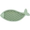 TRIXIE Lick'n Snack - Tappetino per gatti a forma di pesce, riduce l'ansia e la noia, ideale per alimenti morbidi