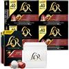 L'OR Caffè Espresso Selection Barista Capsule in Alluminio Intensità 13 con Note di Cioccolato e Cacao Amaro Compatibili con Macchine Nespresso - 180 Capsule + Portacapsule