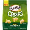 Goldfish Cracker di patatine fritte al forno aromatizzate all'aneto piccante, sacchetto da 6 once
