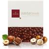 Domori Quantum Tavoletta di Cioccolato al Latte con Nocciole Intere, Formato Maxi, 500 Grammi
