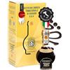 GUSTOEMILIA - Aceto Balsamico Tradizionale di Modena DOP Extravecchio, Invecchiato 25 Anni, 100ml, Senza Additivi