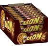 Nestlé Lion Trio Snack con Wafer Toffee e Cereali Ricoperti di Cioccolato al Latte, Confezione da 24 Snack da 42 g