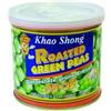 Khao Shong piselli verdi tostati con Wasabi, piselli croccanti in accappa, alternativa più povera di grassi alle noci, affilatura media, barattolo da 8 x 140 g