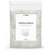 GymBeam Perle di Tapioca - Palline Bianche Ricavate dall'Amido di Manioca, Senza Zuccheri, Grassi o Dolcificanti Artificiali, Adatte ai Vegani, Note nella Cucina Asiatica (500 g (1er pack))