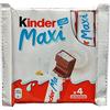 KINDER Maxi 4 pezzi da 21 g, 84 g. La bustina.