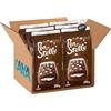 CAIYA Pan di Stelle la Merenda Pan di Spagna con Crema al Latte Fresco 280g [CAIYA® BOX da 6 Confezioni]