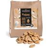 Valrhona Premium French Baking Blonde Chocolate Discs (Fèves) Dulcey 35% Cacao, Note di Caramello Cremoso e di Biscotto, Facili da Fondere e da Temperare, Cremoso, Equilibrato, Per Glasse Cremosi